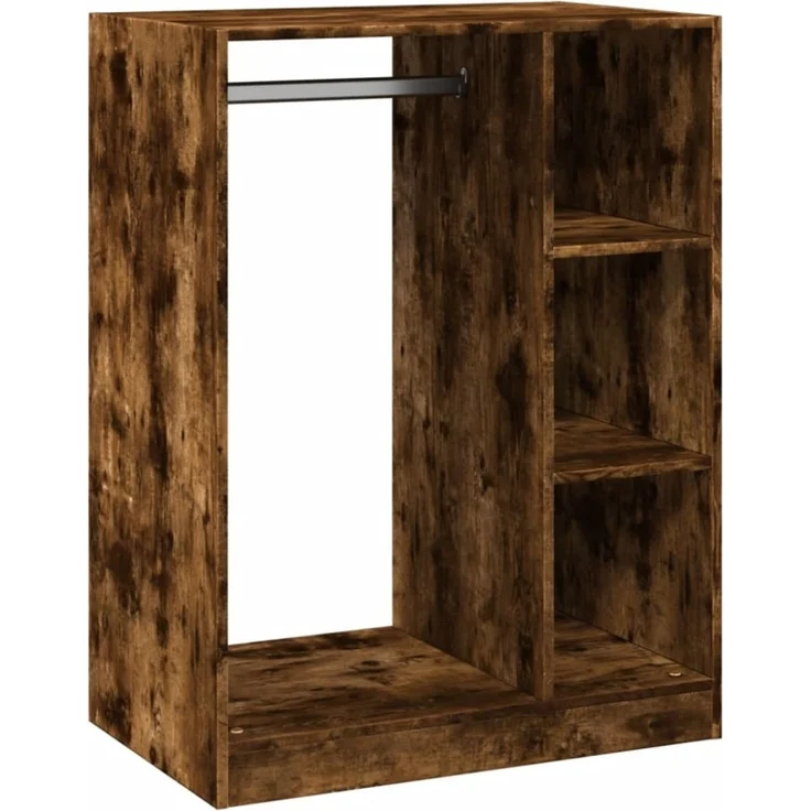 vidaXL Kleiderschrank Betongrau 77x48x102 cm Holzwerkstoff 840810 – Bild 8
