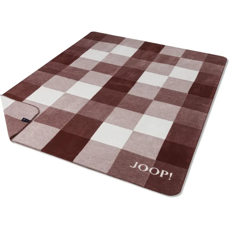 JOOP! 'J! Mesh' Tagesdecke, Materialmix blush, 150 x 200 cm, waschbar bis 30 °C