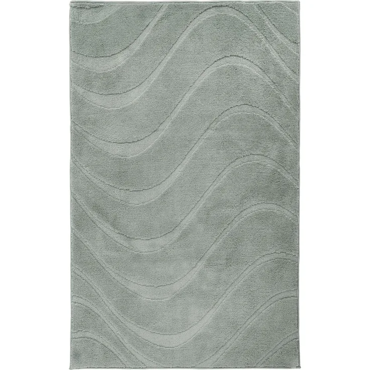 Badematte LINA jade BL 50x90 cm grün Badteppich Badvorleger Duschvorleger Duschmatte Badeteppich