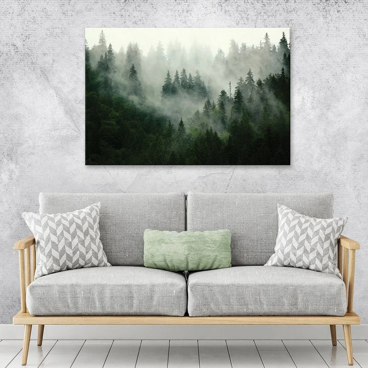 Wallarena Leinwandbild Foto - Mehrfarbig - Modern - Wohnzimmer, Foto, 120 x 80 x 3 cm – Bild 2