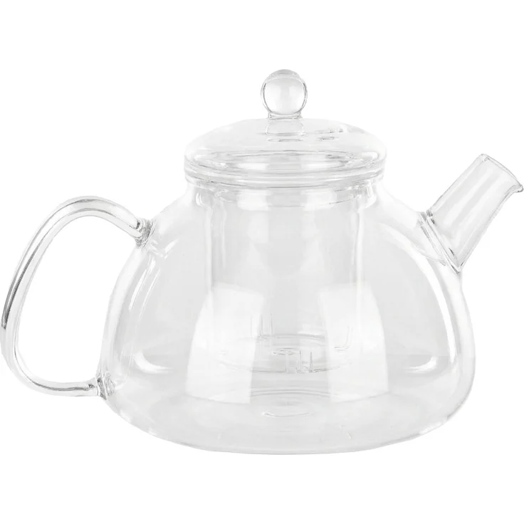 KADAX Teekanne aus Glas 1.3L, hitzebeständig, Glaskanne mit Siebeinsatz für losen Tee, Glasteekanne mit Deckel und Sieb, Teebereiter, Kanne mit Teesieb – Bild 6
