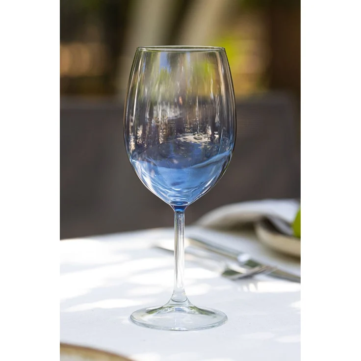 Hermia Concept 'Larc 440' Weingläser-Set (4-teilig), Blau, 7,6 x 7,6 x 20,7 cm, 440 ml – Bild 1