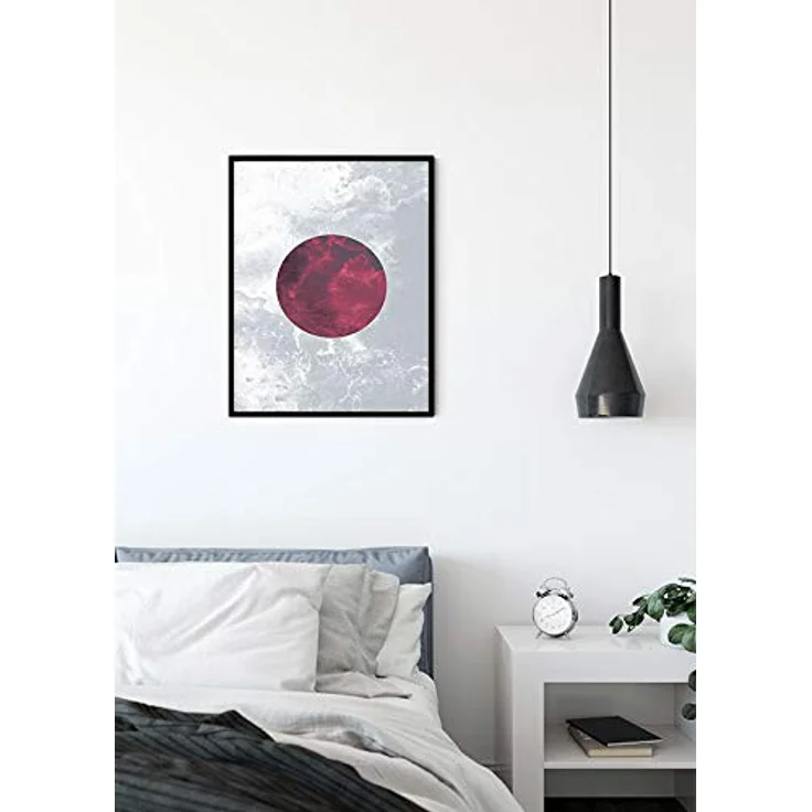 Komar Solum Ignis Wandbild, Premium-Poster 50 x 70 cm, fotorealistischer Kunstdruck mit seidenmatter Oberfläche, ohne Rahmen, MADE IN GERMANY – Bild 3