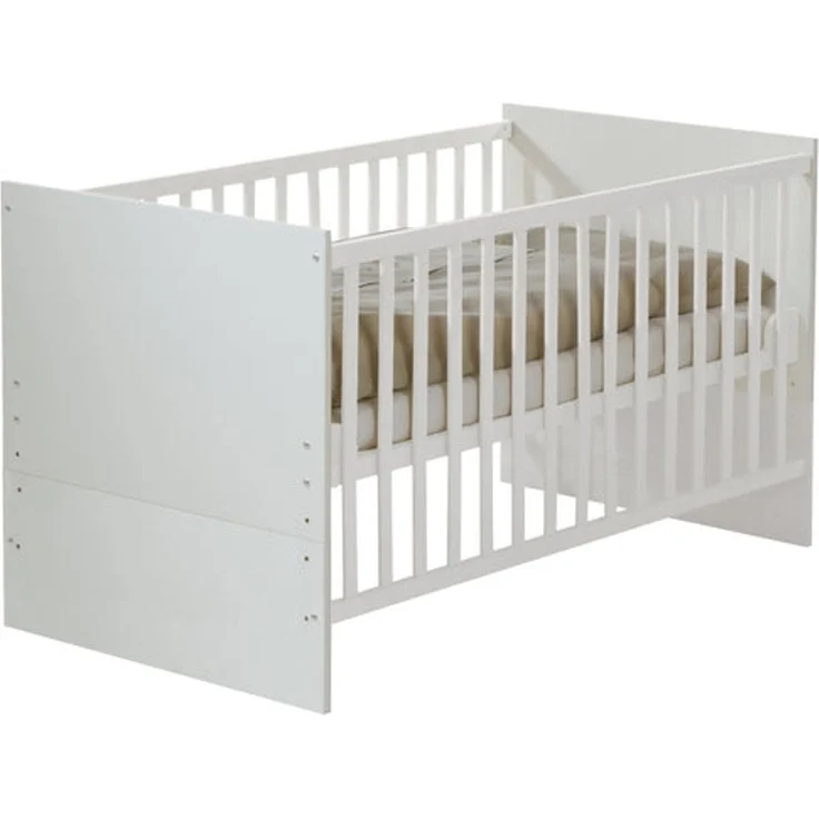 roba Zimmerset 'Maren' - 3-teilig - Gitterbett 70 x 140 cm - Wickelkommode breit - Weiß – Bild 4