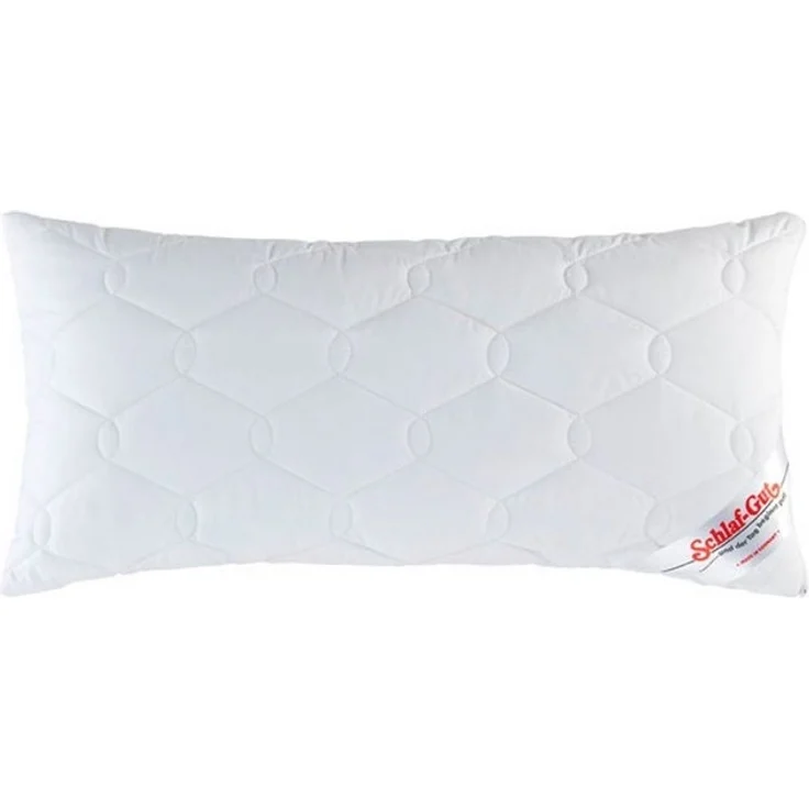 Schlaf-Gut Tencel Kopfkissen gesteppt mit Reißverschluss 40x80 cm – Bild 3