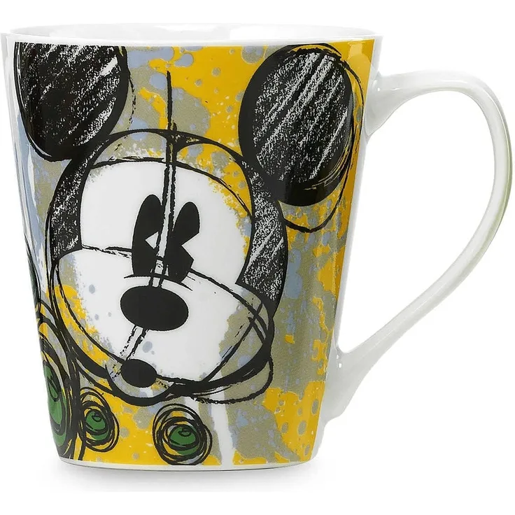 Disney Becher mit Mickey Mouse Motiv, Porzellan, Mickey Grafik