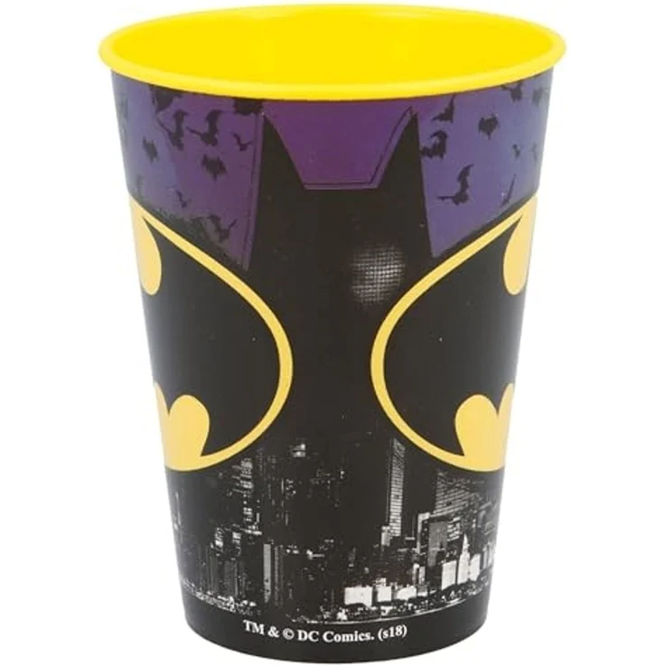 Storline Kinderbecher Batman 260 ml Trinkbecher für Kita & Frühstück, Plastik – Bild 2