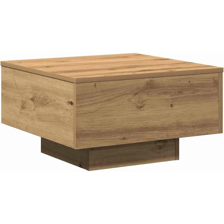 vidaXL Couchtisch Artisan-Eiche 55 x 55 x 31 cm 862992