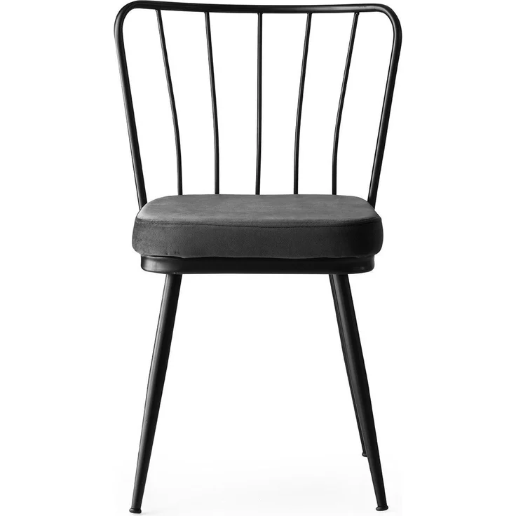 Skye Decor 'Yıldız - 942 V4' Stuhlset (4-teilig), Schwarz, 43 x 82 x 42 cm – Bild 2
