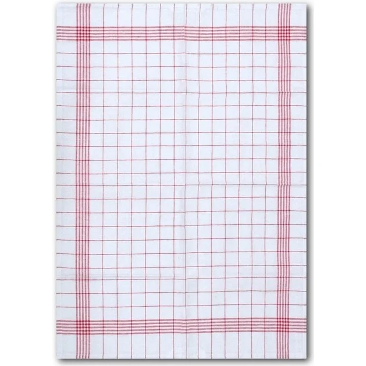 Dyckhoff Geschirrtuch KARO / Halbleinen - 50x70 cm, (Set, 10-tlg) – Bild 4