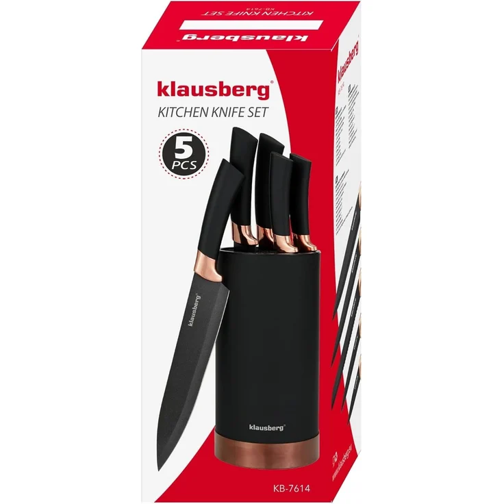 Klausberg Klausberg Satz Küchenmesser im Block KB7614 – Bild 6