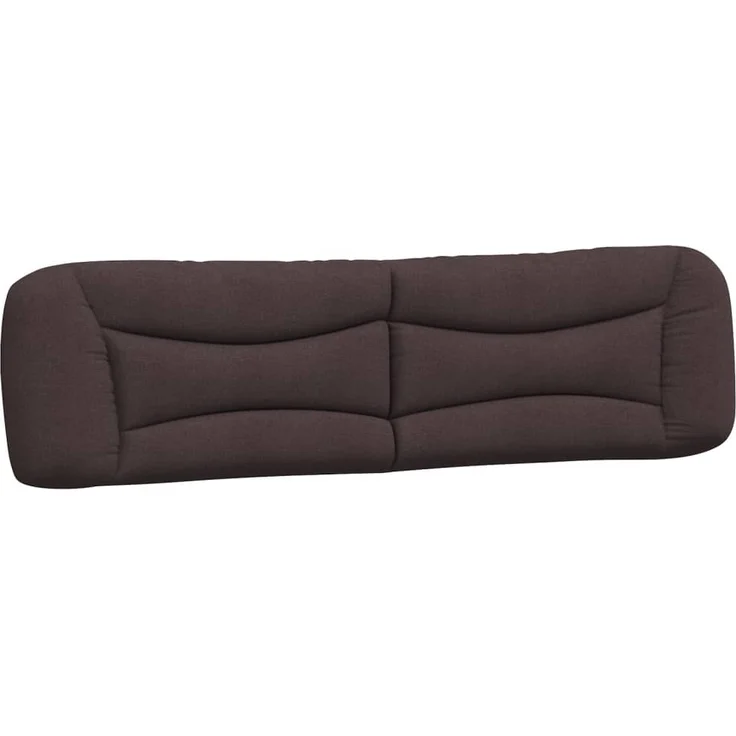vidaXL Kopfteil-Kissen Dunkelbraun 200 cm Stoff 374619 – Bild 2