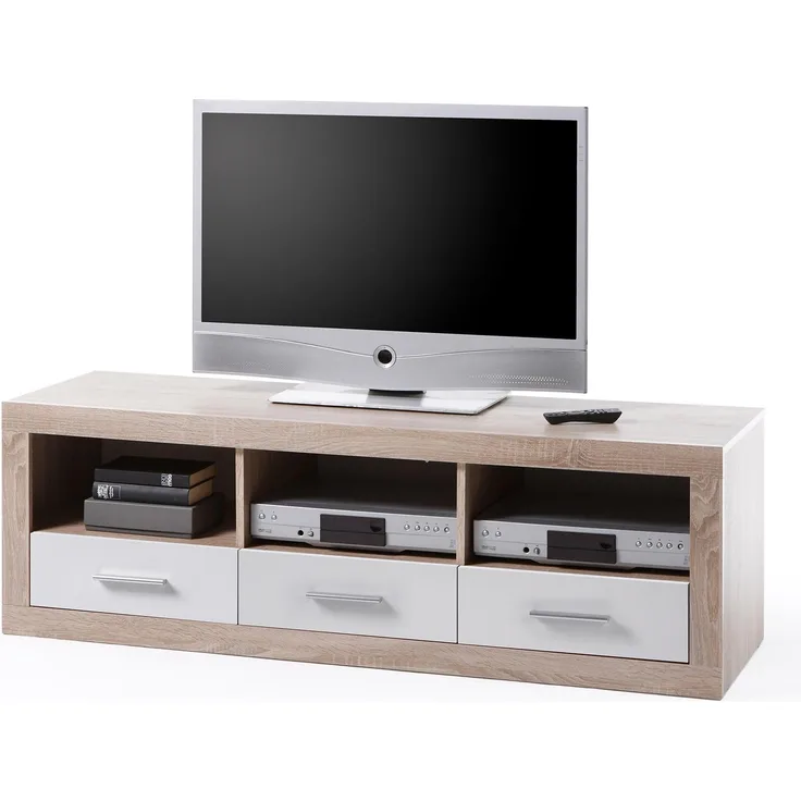 TV-Board >Lisetta< in Sonoma-Eiche - 147x49x48cm (BxHxT)