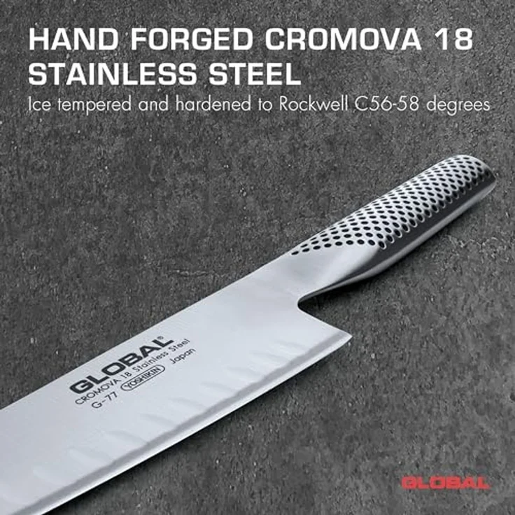 Global Kochmesser mit Kullen 20 cm G-77 – Bild 2