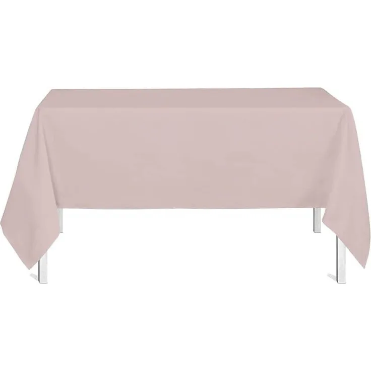 TODAY Tischdecke – Tischtuch – 150x250 cm – Polyester – Rosa der Wüste – Rosa