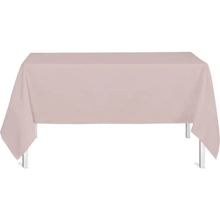 TODAY Tischdecke – Tischtuch – 150x250 cm – Polyester – Rosa der Wüste – Rosa