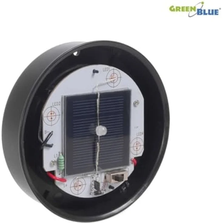 GreenBlue LED Solarleuchte GB124, Farbe LED Solar Gartenlampe – Bild 3