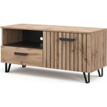 Lowboard Amber Braun 100.2 x 48.5 cm mit Schublade und Tür Vicco