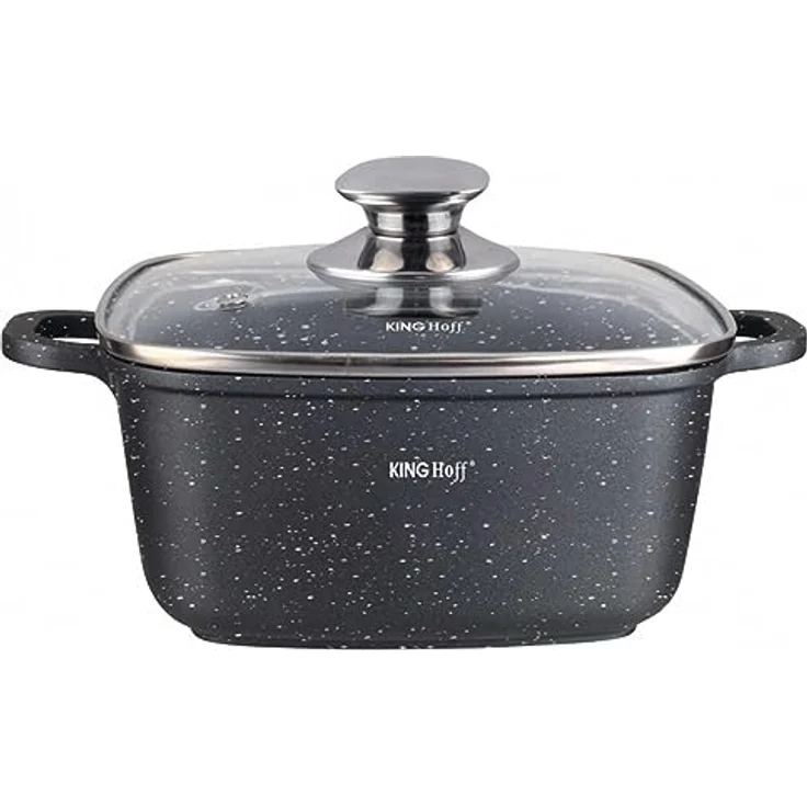 Kinghoff Kinghoff Set mit 3 quadratischen Töpfen 2,8, 4,4, 6,5 l KH1607 – Bild 3