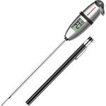 ThermoPro TP02S Digitales Bratenthermometer Fleischthermometer Thermometer Kochen Küchenthermometer Grillthermometer mit langer Sonde, für Braten, Kochen, Grillen/BBQ, Backen, Baby-Ernährung