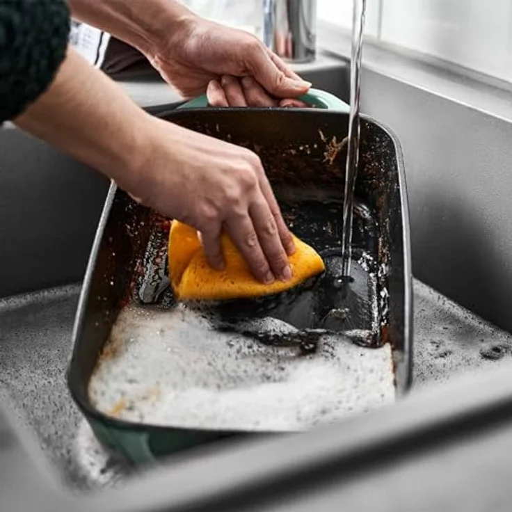 Springlane Auflaufform aus Gusseisen, in verschiedenen Farben – Emaillierte Lasagneform, Gusseisen, Robust, emailliert, für alle Herdarten geeignet – Bild 9