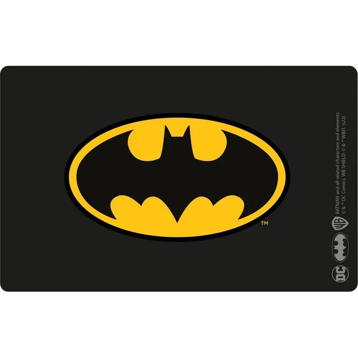 United Labels® Lunchbox mit Trennwand - DC Comics - Batman Logo, Kunststoff (PP) – Bild 2