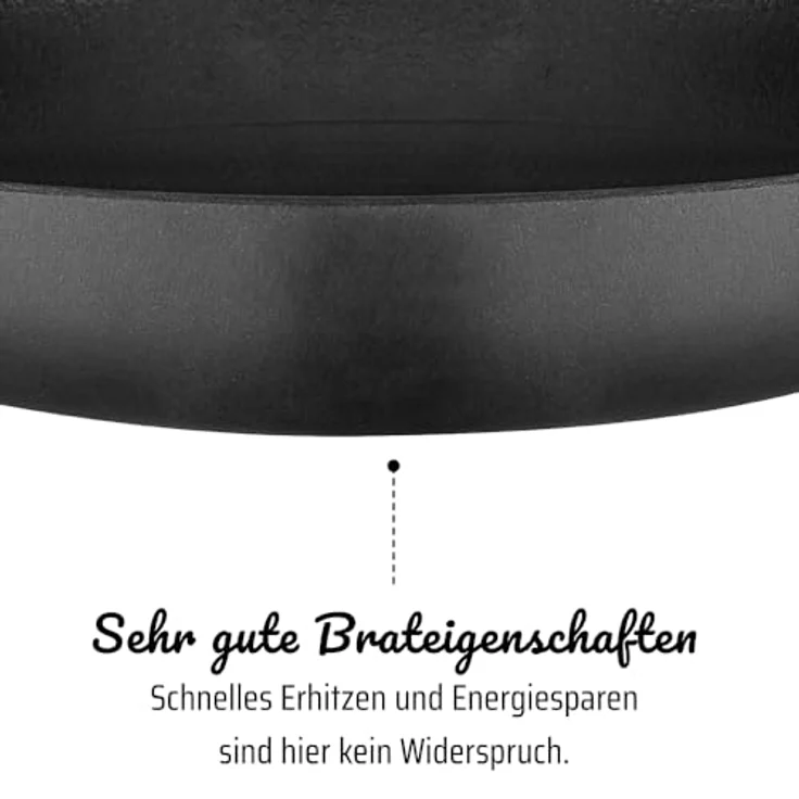 GSW Bratpfanne Robusta, Gusseisen (1-tlg), Induktion – Bild 6