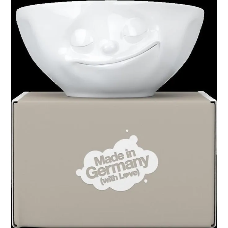 FIFTYEIGHT Schale 350ml - Glücklich weiß