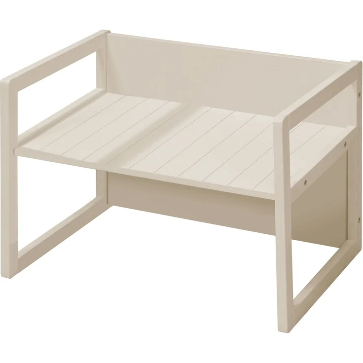 roba Sitzbank im Landhausstil - 2 Sitzhöhen oder als Kindertisch verwendbar - Cashmere – Bild 6