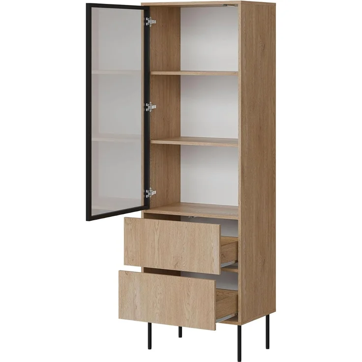 Wohnzimmer-Set Domi I (Farbe: Eiche Cremona) – Bild 5
