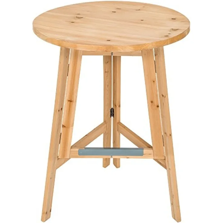 tectake Bistrotisch Stehtisch (1-St, 1 tlg), Optimale Tischhöhe für bequemes Stehen