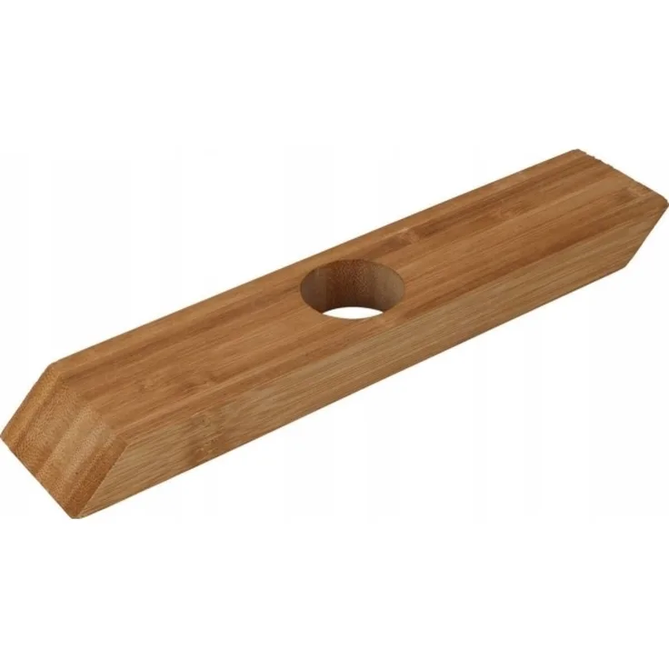 Excellent Houseware Weinhalter aus Holz für 1 Flasche 25 x 5 x 2 cm
