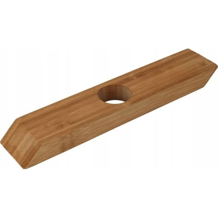 Excellent Houseware Weinhalter aus Holz für 1 Flasche 25 x 5 x 2 cm