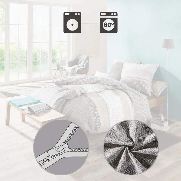 Erwin Müller Kissenbezüge Kissenbezug, Steifen – Bild 5