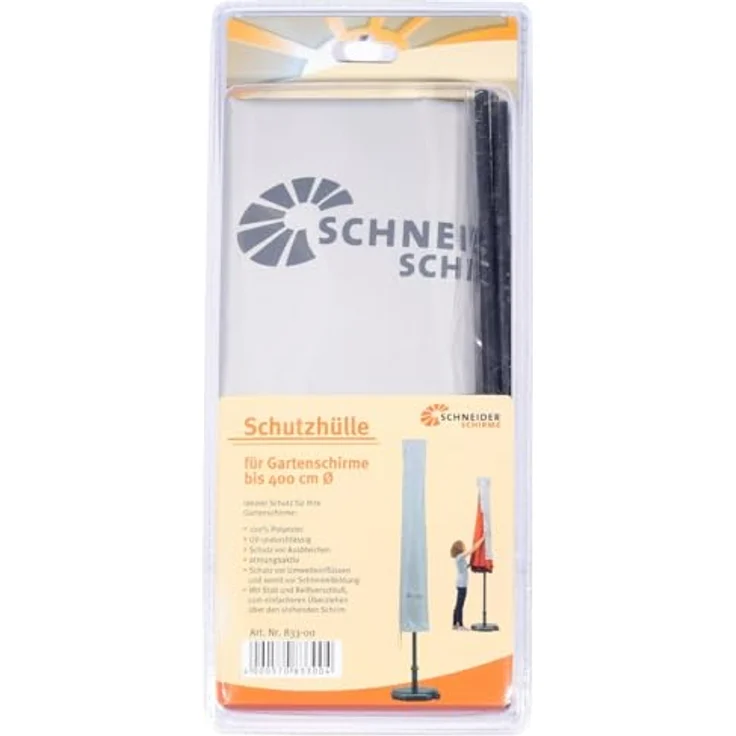 Schutzhülle bis 400 cm Schirm (mit RV und Stab) – Bild 2