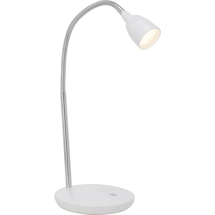 Brilliant Leuchten No. G92935-05 Tischleuchte LED Anthony eisen weiß