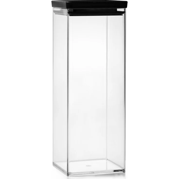 Homeware Vorratsdosen Set 5-tlg, Kunststoff klar, 15 x 23 x 28 cm, stapelbar – Bild 5