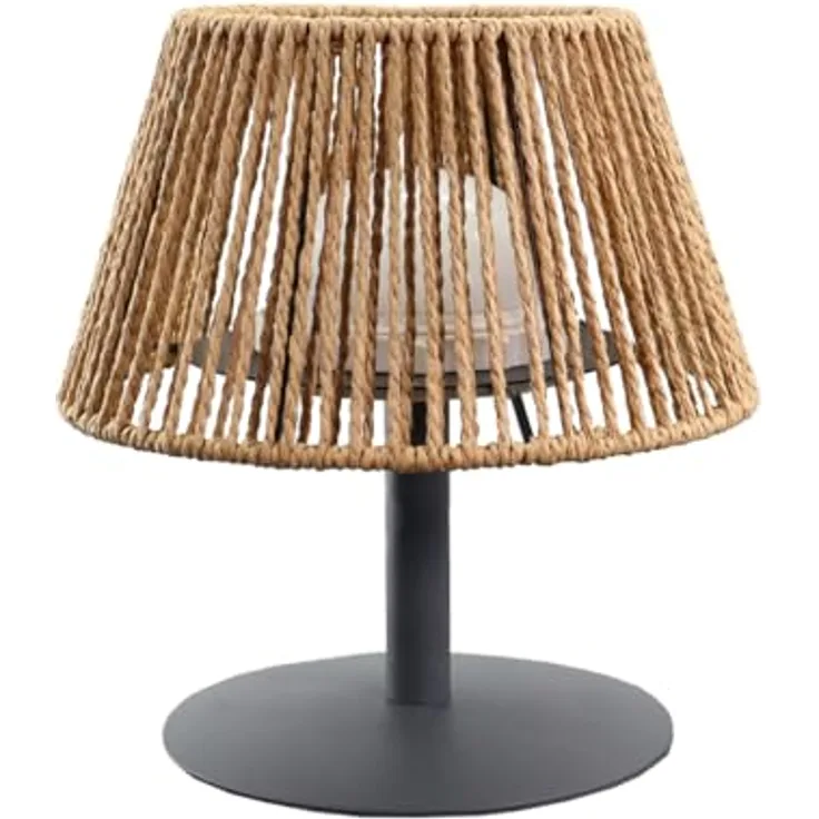LUMISKY Standy Mini Raffy, kabellose LED-Tischlampe mit dimmbarer Helligkeit, 22 cm, spritzwassergeschützt