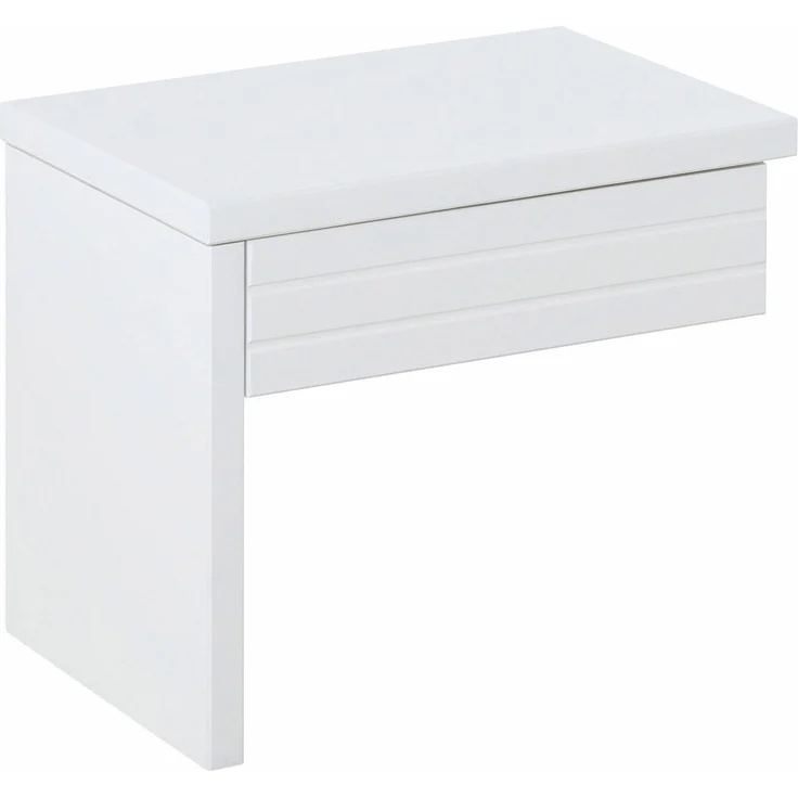 Home affaire Nachttisch "CAPRE", zertifiziertes Massivholz, pflegeleichte Oberfläche,Schublade – Bild 3