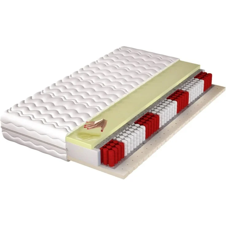 Matratze Taschenfederkern-Multipocket 7 Zonen OREG H3 100x200x20 cm – Bild 1