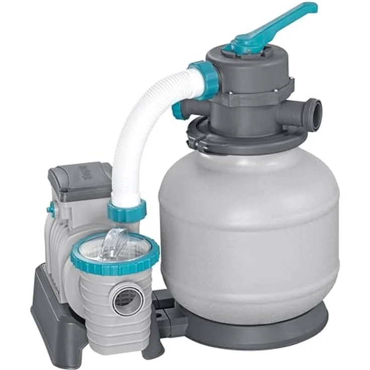 Bestway Sandfilteranlage 8327 l/h Pool Filter mit Timer 6-Wege Ventil – Bild 1
