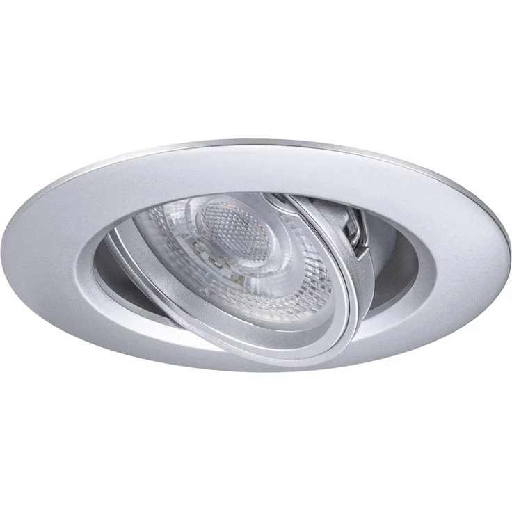 Paulmann LED Einbauleuchte 3er-Set chrom matt schwenkbar Ø 9 cm – Bild 9