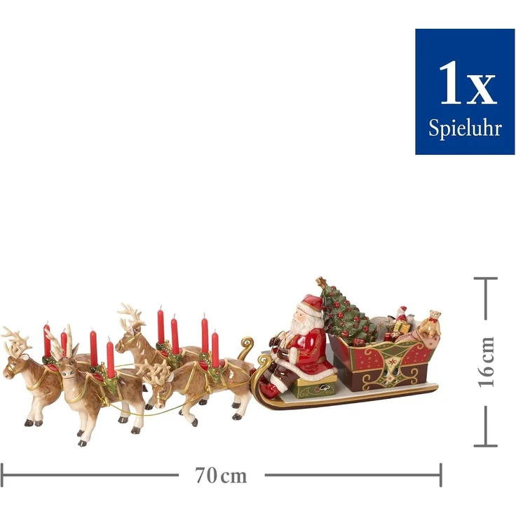Villeroy & Boch Christmas Toys Memory Santa's Schlittenfahrt – Bild 3