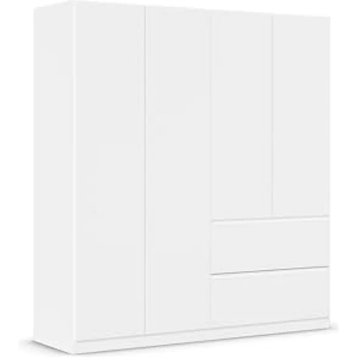 rauch Drehtürenschrank Kleiderschrank Schrank Garderobe COSTA in den Breiten 91/136/181 cm (in 3 Ausstattungen BASIC/CLASSIC/PREMIUM) viel Platz, grifflose Front und Push-to-Open Funktion MADE IN GERMANY – Bild 1