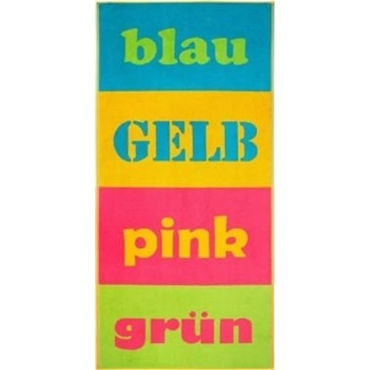 Dyckhoff Strandtuch Colours, Zwirnfrottee (1-St) – Bild 5