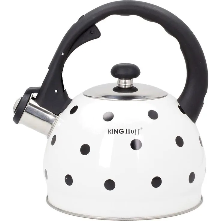 Kinghoff Kinghoff Polka-Dot emaillierter Wasserkocher 2,0l KH1050