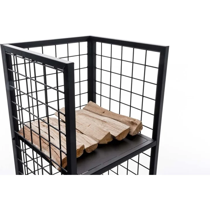 CLP Kaminholzständer Forrest,schwarz – Bild 10