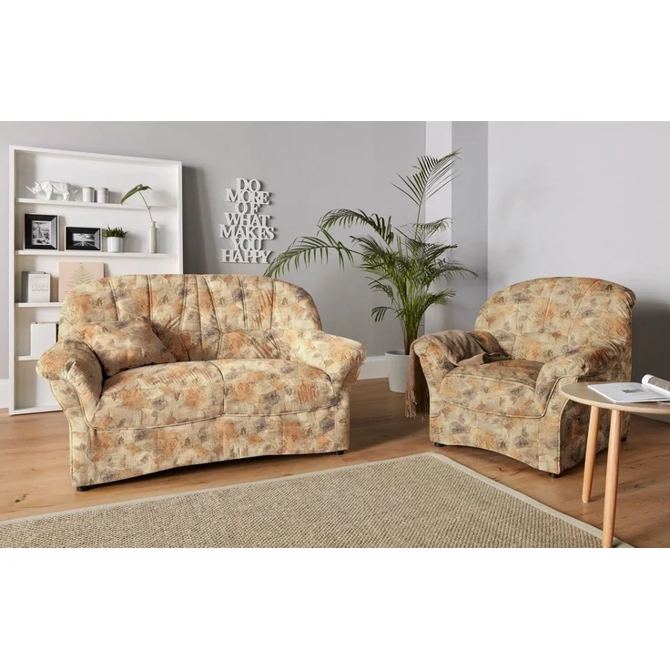 DOMO collection 3-Sitzer Bahia, bequem & komfortabel, zeitloses & elegantes Sofa, Breite 200cm, inklusive Federkern – Bild 2