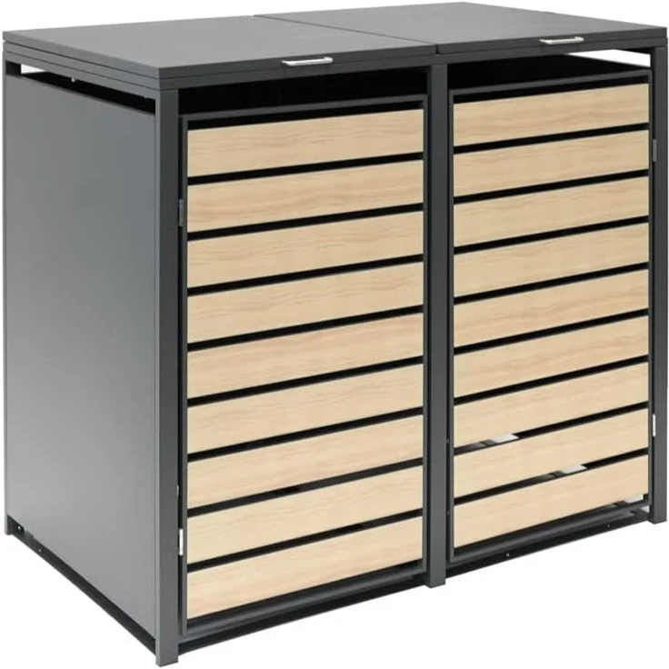 Westmann Metall Mülltonnenbox Lacina | 2x240 L | – Bild 2