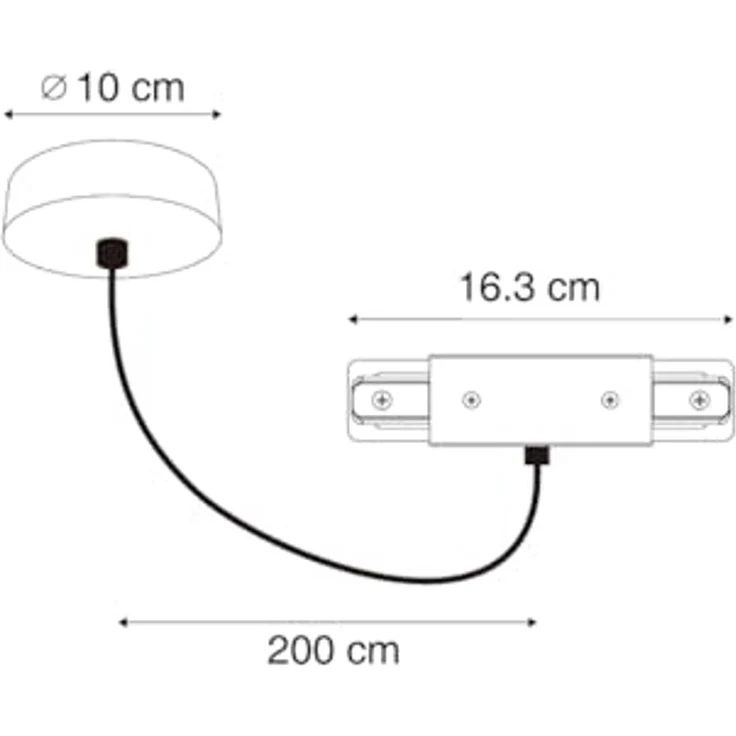 Qazqa Schienensystem-Sets Iconic, ohne Leuchtmittel – Bild 4